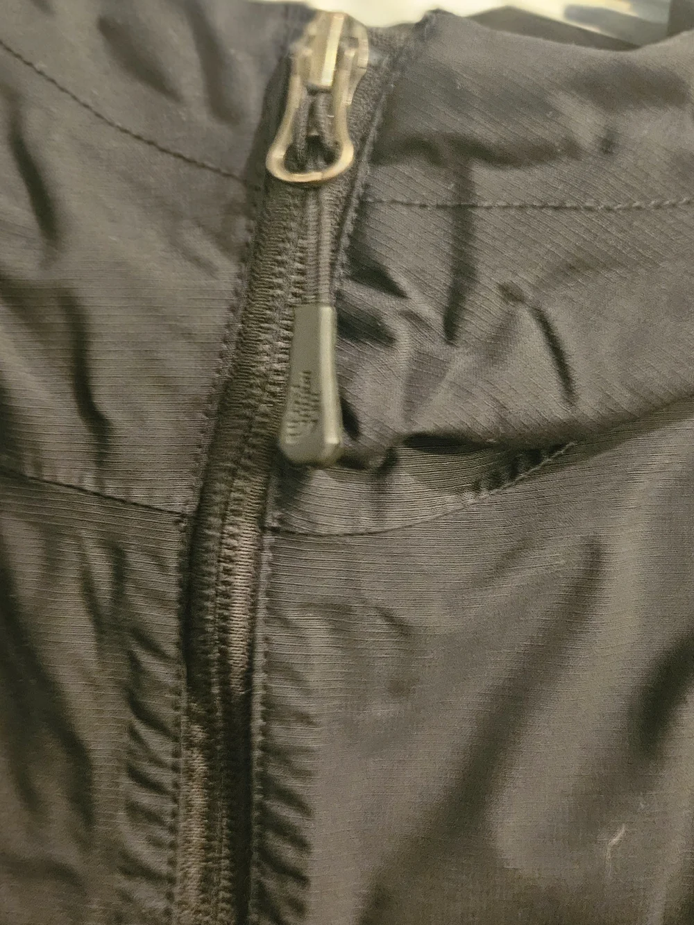 The North Face Men's Black Hooded Rain Jacket, Size XL